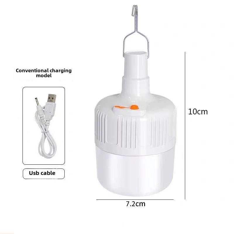 Solar Charging Remote Control Led Super Bright Power Failure Energy Saving Emergency Light Bulb