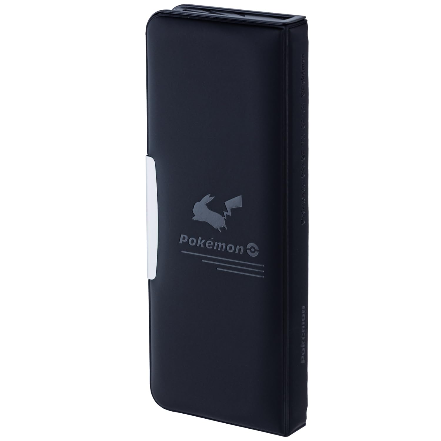Showa Note Pencil Slim Simple 367729802 Pokémon Case, Type, Double-Sided Opening, Black, Series,