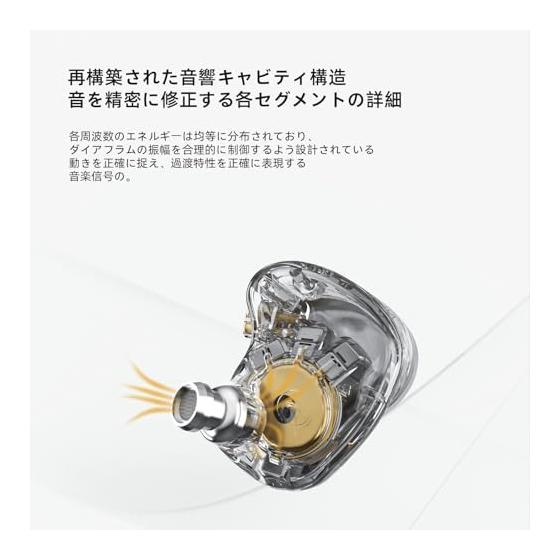 KZA COUSTICS KZ ZAS Earphones 16 Units Hybrid Technology Drive Wired Headphones In-Ear Monitor Headset Headphones with Silver Plated Cable (No