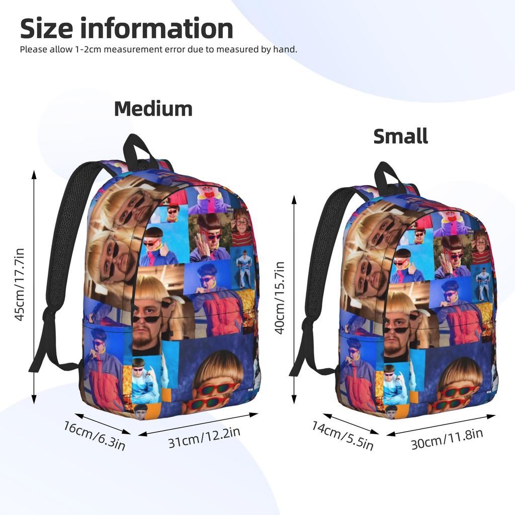 RIP Oliver Tree 1993-2026 Backpack for Men Women Casual High School Business Daypack College Shoulder Bag Durable