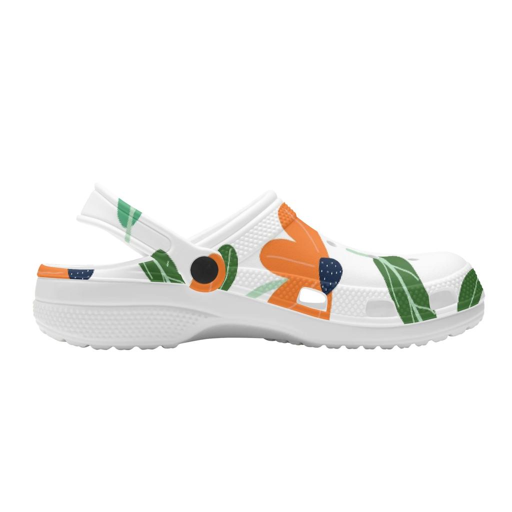 Casual Print EVA Clogs Adult Unisex Breathable Lightweight Slip On Casual Shoes Soft Sole Summer Sandals Lightweight Daily Wear