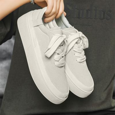 Skateboard Plattform Sportschuhe Freizeit Sneaker Sport und Freizeit Herren Sneaker Slipper Belüftet Verschleißfest Canvas Neu