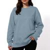 Women's Fashion Solid Color Casual Long Sleeve Hoodie