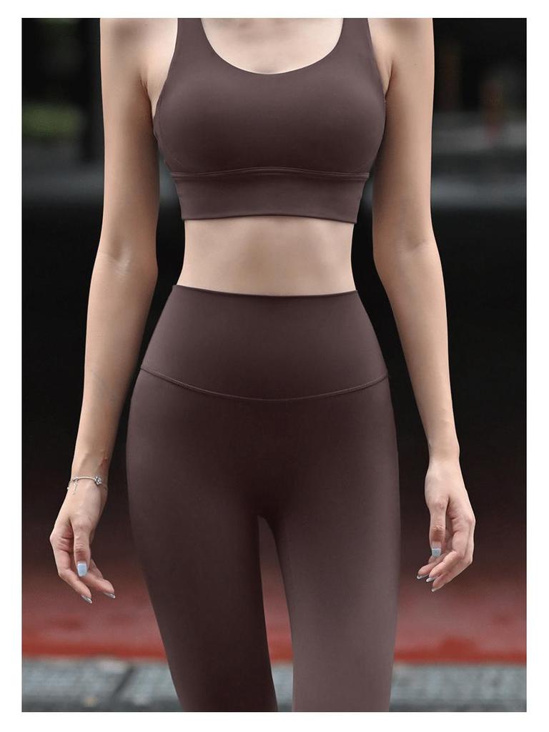 High-Waisted Butt-Lifting Yoga Leggings with Tummy Control & Stretch