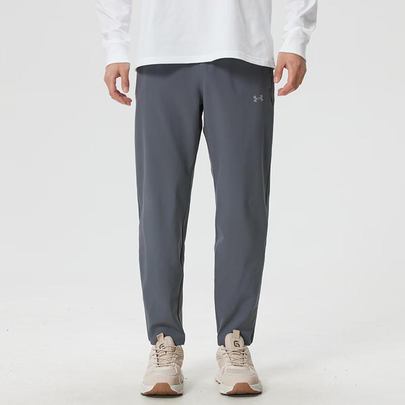Under Armour Woven Straight Leg Lace Up Breathable Casual Pants Men bottoms 6005898-025