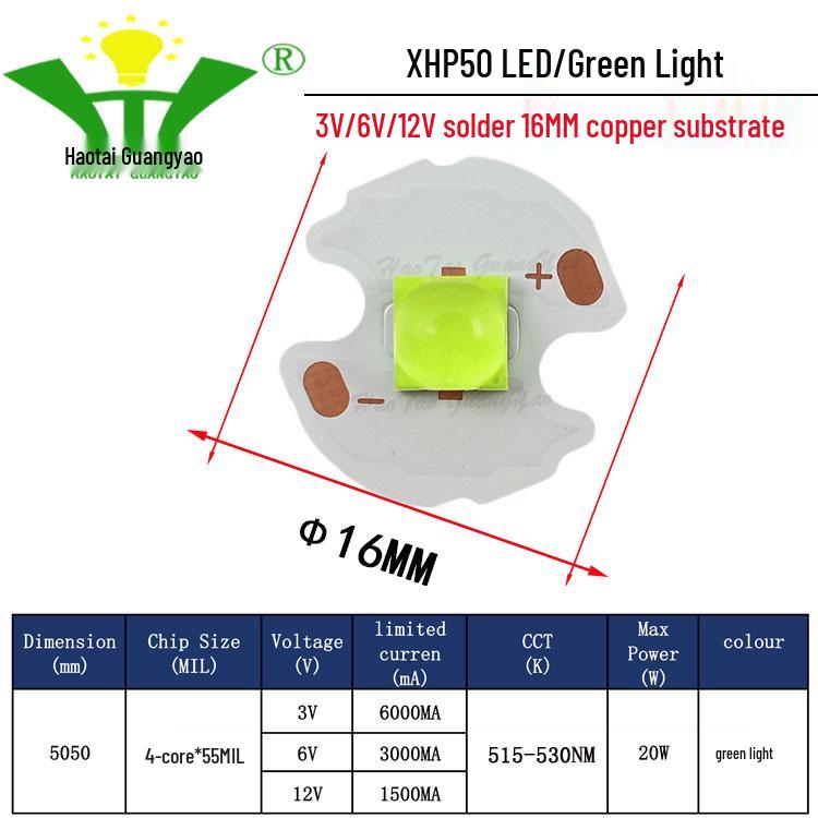 Imitation CREE XHP50 2nd Gen 5050 LED Chip 20W High Power LED Surface Mount Light Source