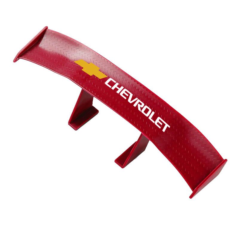 

Carbon Fiber Look Car Mini Rear Spoiler Mini Wing Small Model Decoration for Chevrolet Cruze Aveo Malibu Captiva Lacetti Camaro червоний