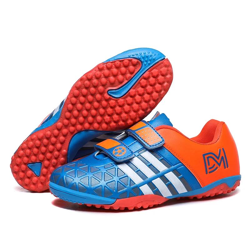 Kids Football Boots Society Soccer Shoes Original Sneaker Children Cleats Professional Training Top Quality Indoor Football Shoe