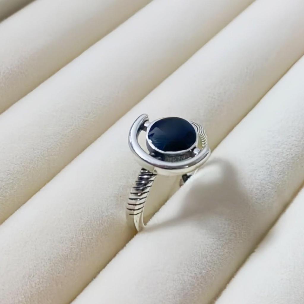 Unisex Retro Distressed Geometric Open Ring with Creative Drip Glue - Korean Style