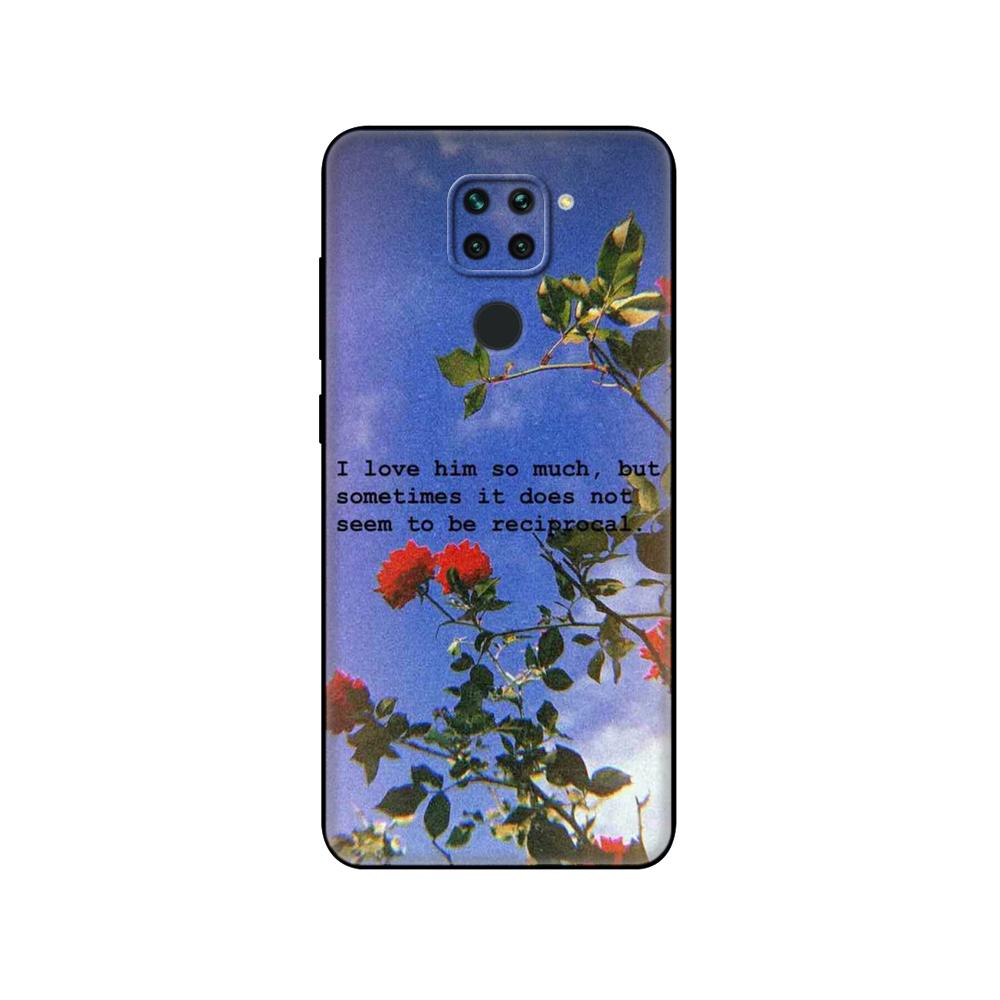 Für Xiaomi Redmi Note 9S Hülle Note 9 Weiche Silikon Handyhülle Für Redmi Note 9 Pro Rückseite Note9S Note9Pro Note9 Tasche schwarze TPU-Hülle