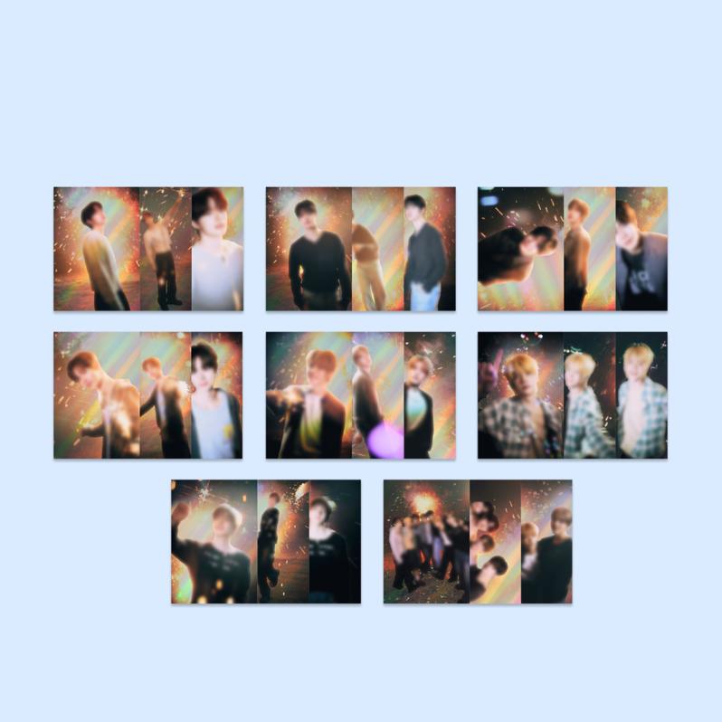 Vorbestellung CLOSE YOUR EYES 2026 Season's Greetings MD Hologramm Postkartenset