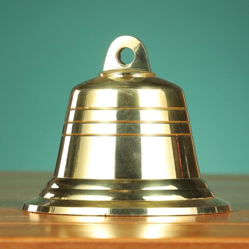 Premium Clear Sounding Copper Engraved Bell Large Carved Bell Hanging Ornament for Art Home Decors and Cultural Event