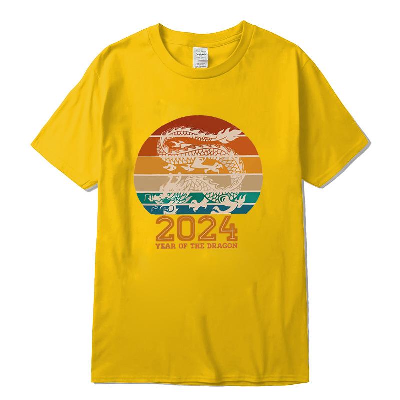 Свободные повседневные футболки с круглым вырезом и короткими рукавами с принтом — фото 18