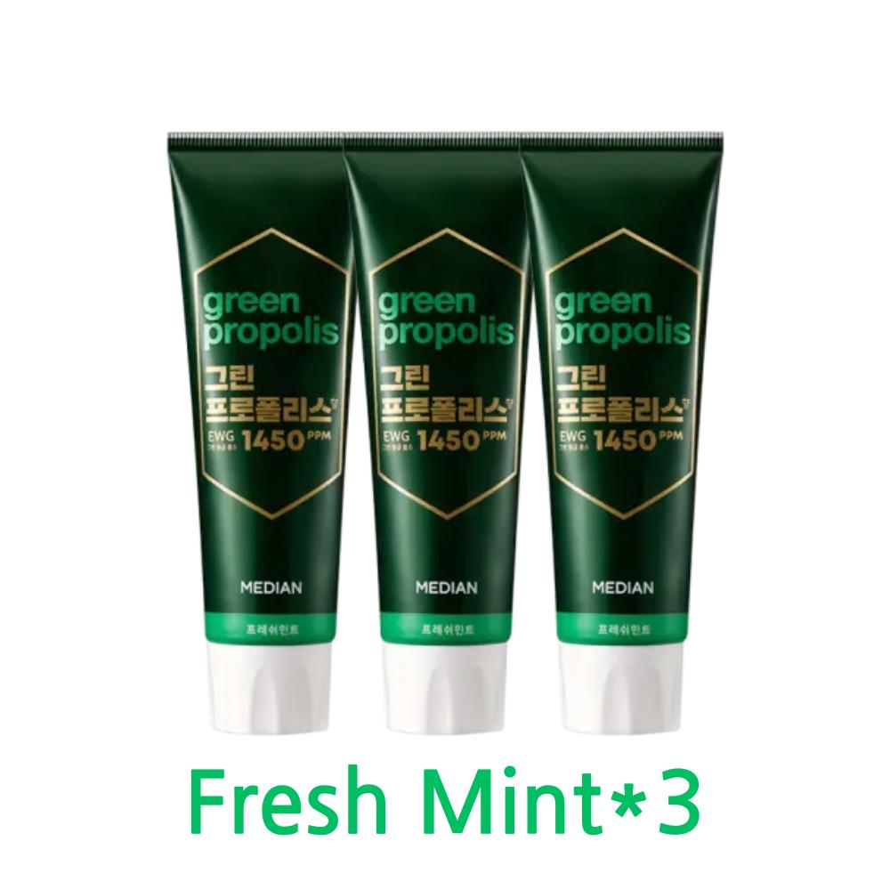 Median Green Propolis Toothpaste 100g*3