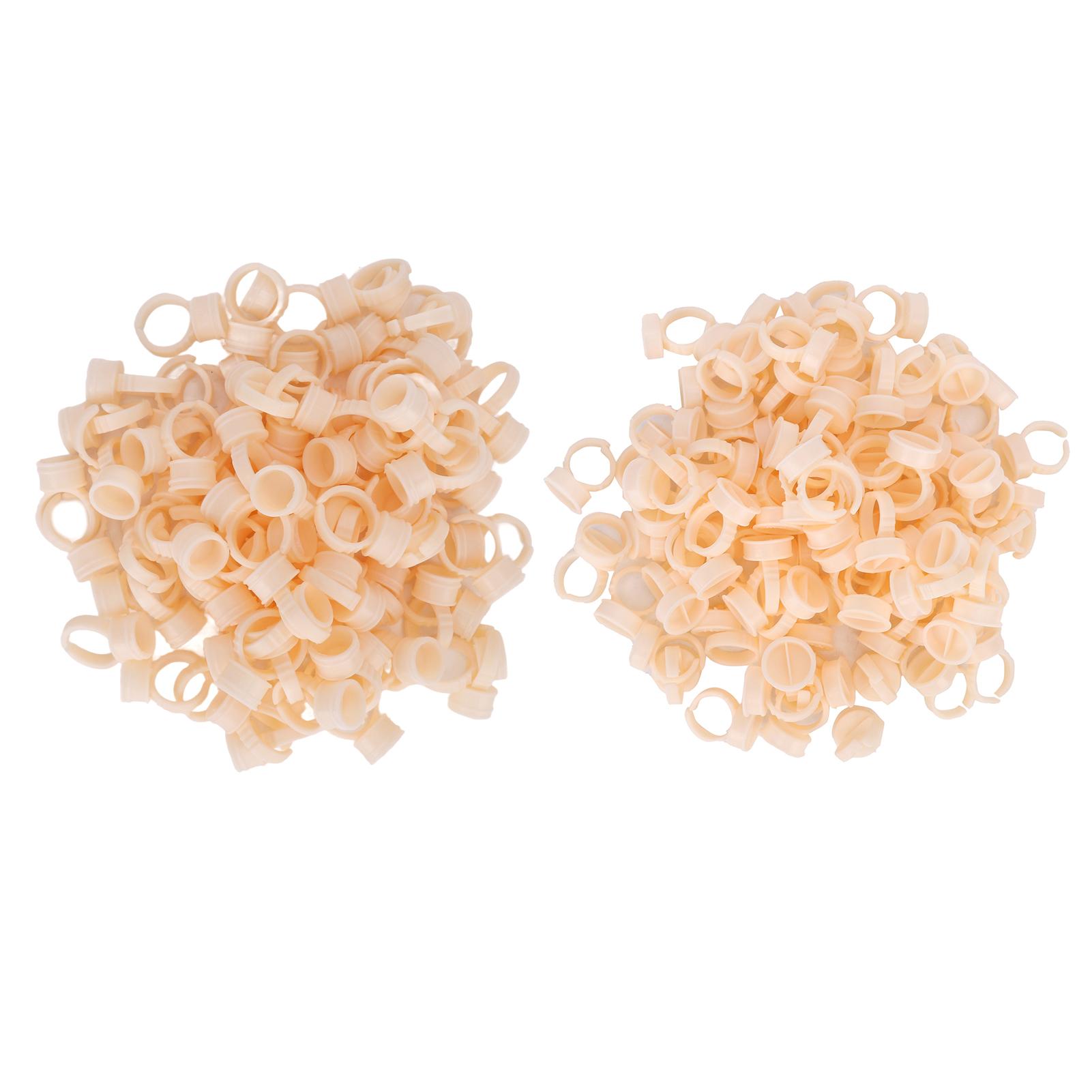 

200 шт. одноразовый держатель для чернил для микроблейдинга, пигмента для татуировки бровей, клея для наращивания ресниц