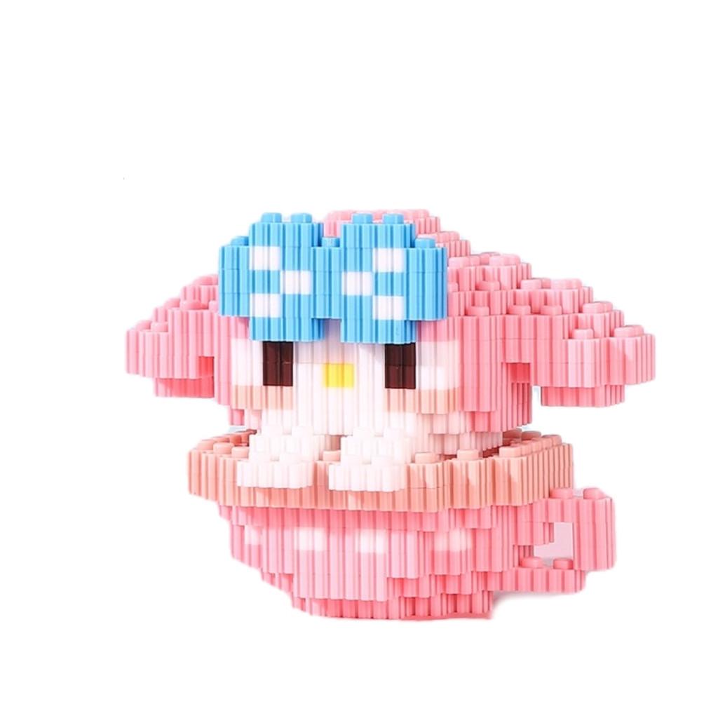 Trendige Spielbausteine Box - Kleines Nest Squidward Mädchen Lern-Geburtstagsspielzeug