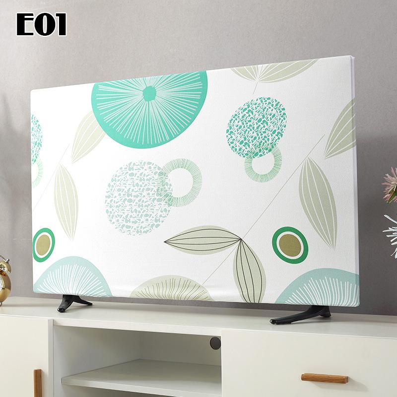 Tv Hood Dust-Proof Cover Towel 32 Inch 43 Inch 50 Inch 55 Inch 65 Inch Household Hanging Lcd Tv Cover Dustproof Decorative Cover
