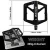 BUCKLOS MTB Bike Pedals Sealed Bearing Mountain Road Bicycle Flat Pedal Platform Ultralight 9 16'' Platform Pedals Bicycle Part
