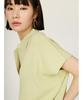 Emi Cool Touch Knit Polo Lime Women's Top, 13WNT252042,