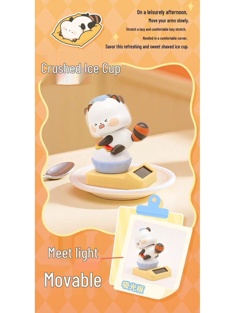 Rock Planet Second Blind Box: Foodie Alliance Series Hand-Painted Cute Figure Car Ornament