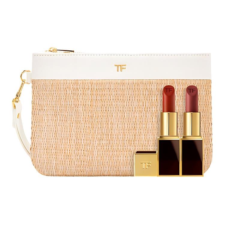 Tom Ford Lipstick 2 Piece Set With Cosmetic Bag #16 + #11
