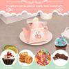 50/100Pcs Teapot Gift Boxes Cute Cookie Candy Box Mini Paper Present Bags Wedding Bridal Birthday Christmas Decor Party Supplies