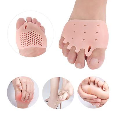 2 יחידות מפריד הבוהן Hallux Protector חופף כרית קדמת כף הרגל טיפול כף הרגל