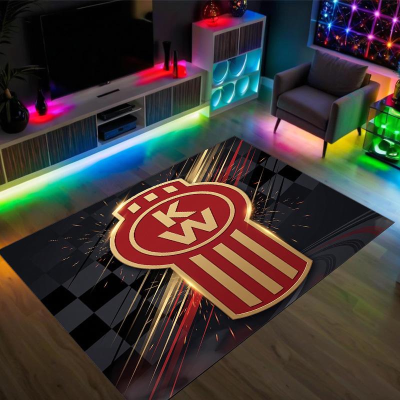Kenworth Design Crystal Velvet Carpet Cozy Non?Slip Printed Rug For Bedroom Living Room Entrance