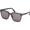 Tom Ford Blue Square Unisex Sunglasses Ft1132 K 05v 56