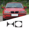 Carbon Fiber Interior Water Cup Holder Panel Trim For BMW 3 Series E46 1998-2005