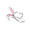 Stylish Animal Ear Clip On Jewelry for Unpierced Ears Alloy Construction Lovely Rabbits Designs Comfortable Daily Wear