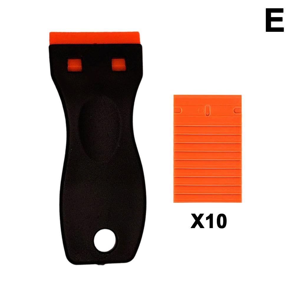 

Пластиковая бритва с двойным лезвием, скребок для чистки стекла, этикетка, быстрое чистящее средство для удаления клея, скребок для наклейки пленки на окна автомобиля