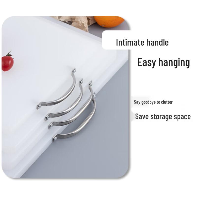 SPSR Rectangular Thick PE Plastic Cutting Board