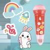 Fun Large Echo Microphone Physical Children's Echo Microphone Singing Toy 24cm Music Enlightenment Echo Production Practice