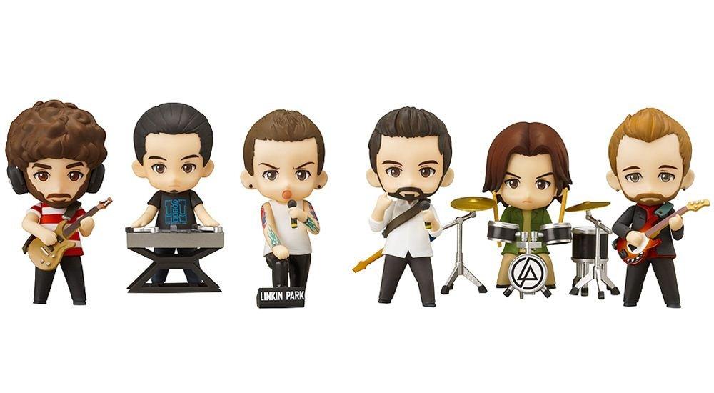 

LINKIN PARK Nendoroid Petite LINKIN PARK набор ПВХ раскрашенная трейдинговая экшн-фигурка (АБС и цифры)