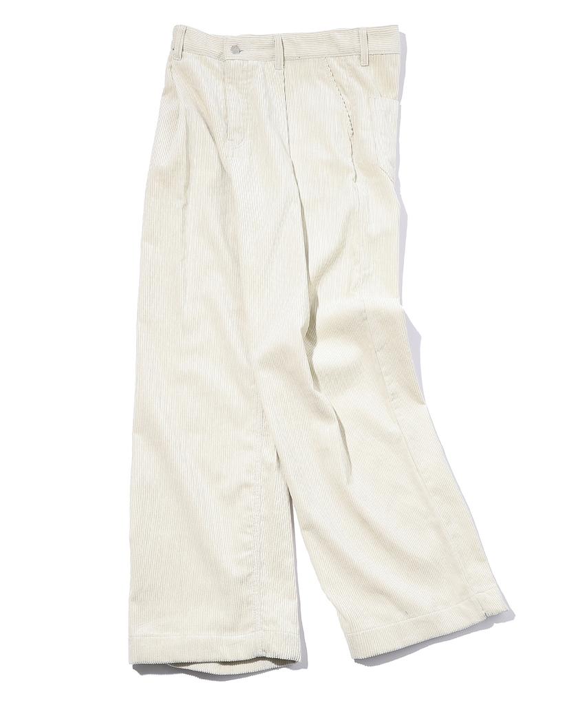 CPGN STUDIO Balloon Wide Corduroy Pants Cream