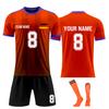 Personalised Shirts Kit Mens Girls With Name Number Custom Football Jerseys For Boys Training Suit