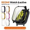 TPU Screen Protector Cover For Xiaomi Redmi Watch 5Active/Lite Smart Watchband Case Protective Shell for Xiaomi Redmi Watch 3