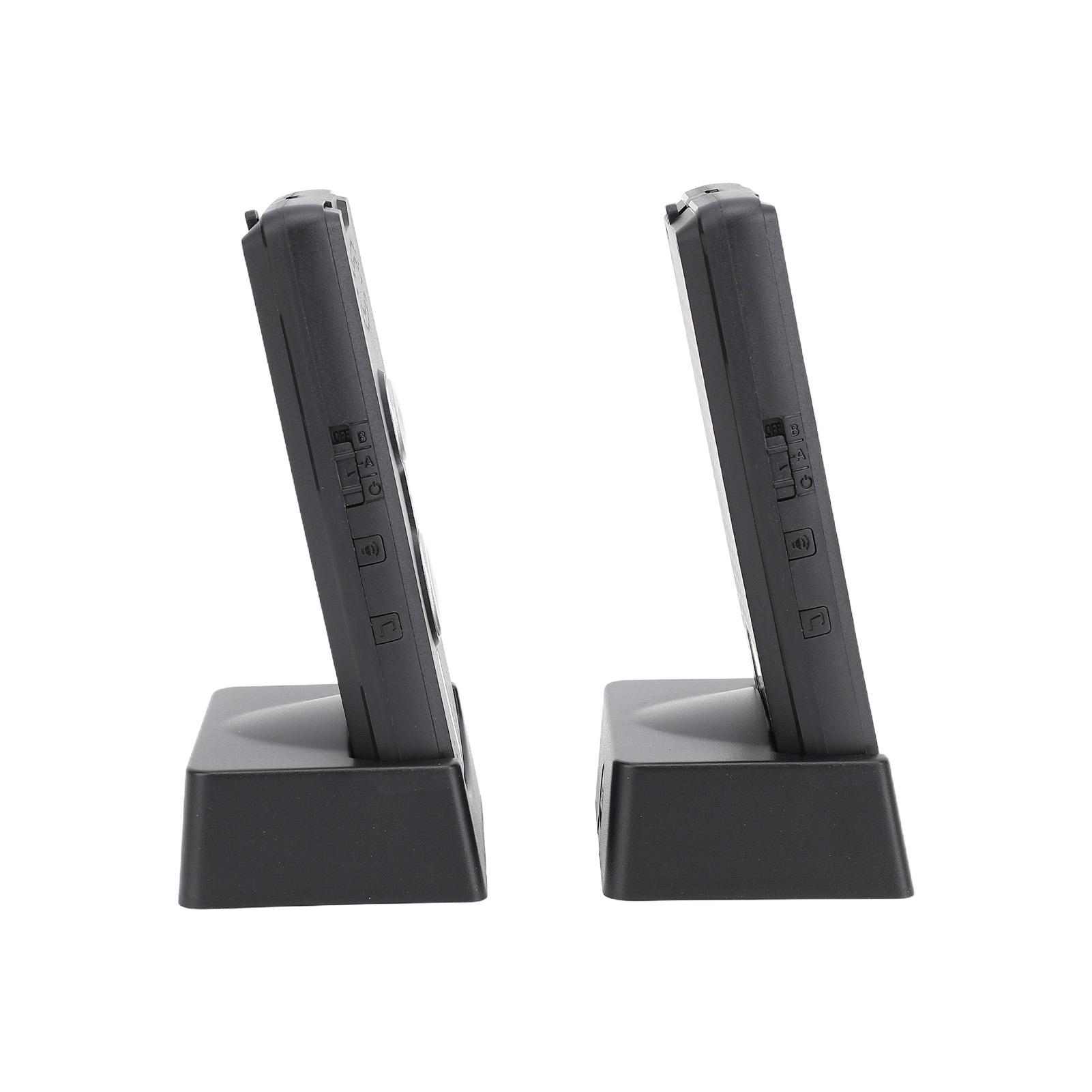 Wireless Doorbell Intercom Rechargeable Distance Smart Intercom Doorbells for Real-Time Two-Way Communication Electronic Doorbell