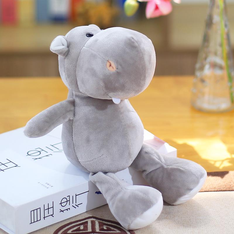 Forest Animal Plush Toys: Elephant, Monkey, Tiger, Lion, Giraffe Figurines - Children's Gift Collection