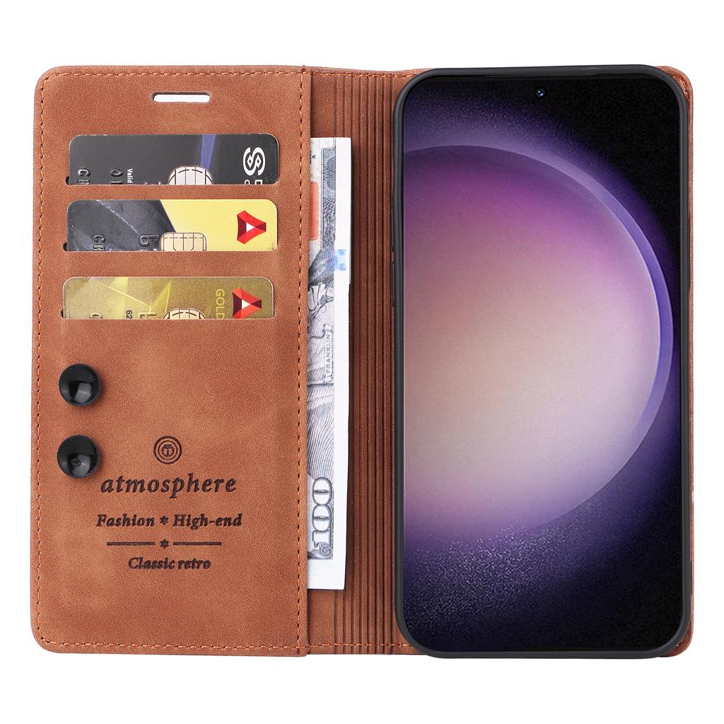 Ultrathin Leather Flip Case For Samsung Galaxy S26 S25 S24 S23 FE S22 Ultra S21 S20 Plus Note 20 5G Business Wallet Phone Cover