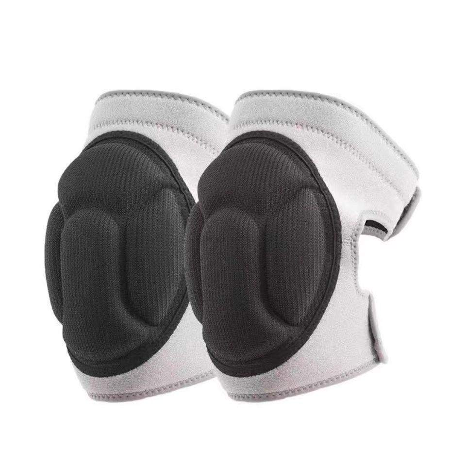 High-Density Sponge Velcro Knee Pads for Sports and Fitness