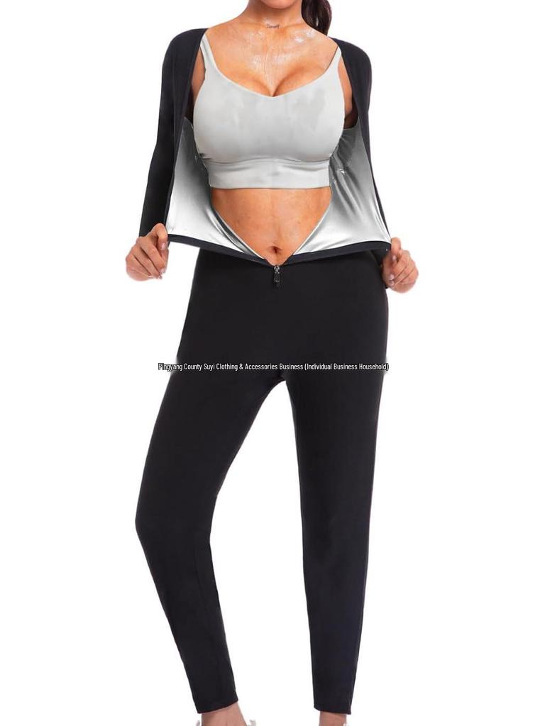 Damen Trainingsanzug Shaper: Brust- und Armlifting, Bauchkontrolle, Taillenformer, Body mit kurzen Ärmeln.