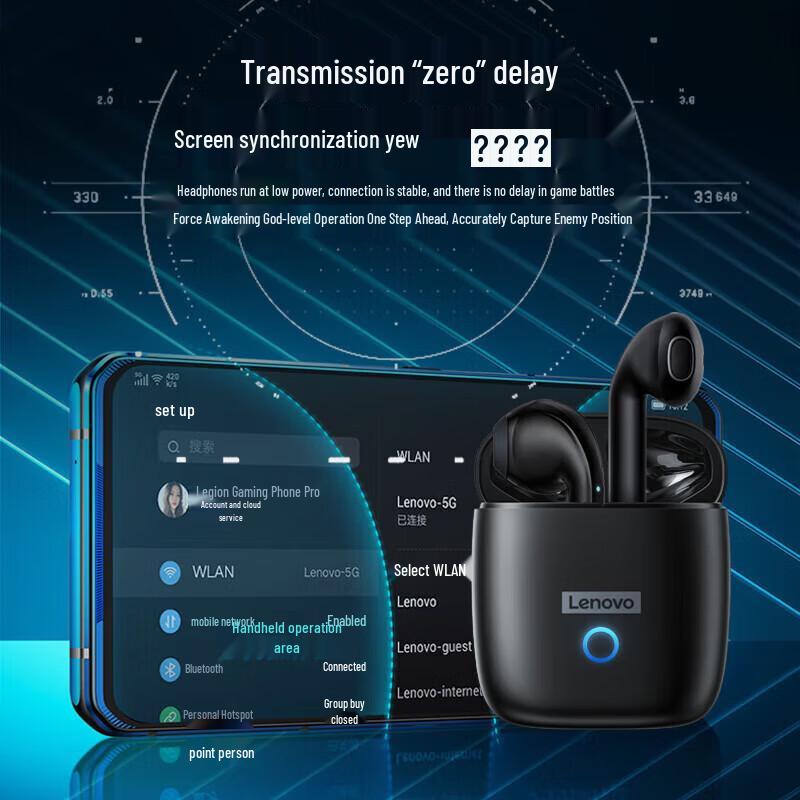 Lenovo thinkplus LP50 True Wireless Bluetooth Earbuds