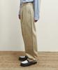 YOUTH 2-Pleated Chino Pants - Beige