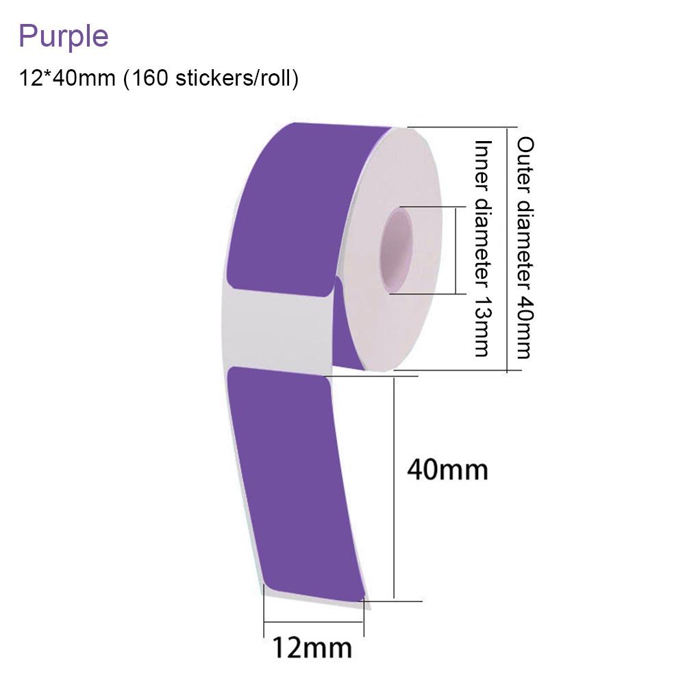 Back Adhesive Thermal Sensitive Paper Tags for P15/P12/P11/D30/D32/D35/Q30 Switch Sticker