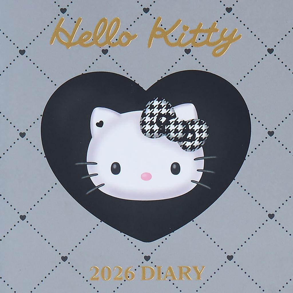 Sanrio B6 Diary 2026 Hello Kitty Paper October Start Planner Schedule Planner Diary 623393 (Block Type)