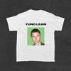 Yung Lean Michael Cera Meme T-Shirt für Herren Klassisches Internet-Meme Grafik-T-Shirt RetroStreetwear Kurzarm Lässiges Sommer-Oberteil