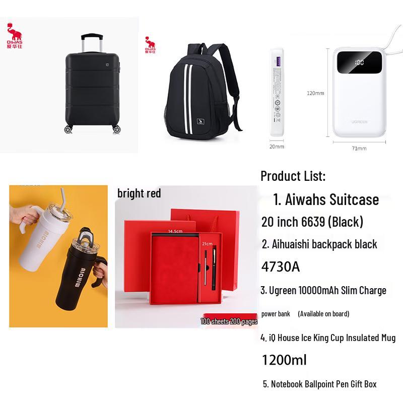 Aishangshi 20-inch 5-Piece Luggage Set 20 inches