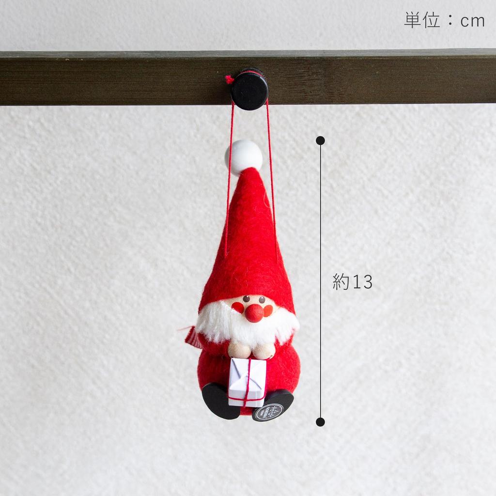 NORDIKA nisse Nordica Nisse Ornament Christmas Tree Accessories Wooden Doll Nordic (Santa Gift)